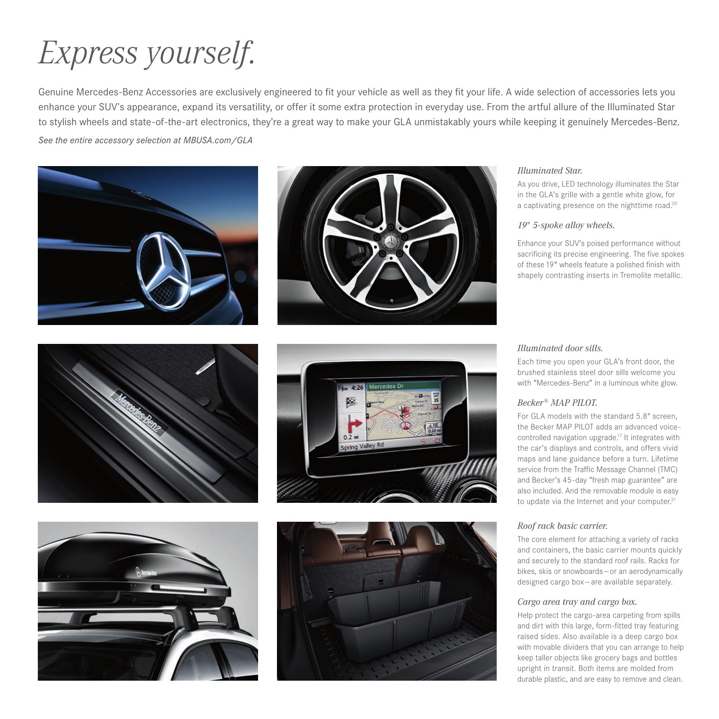 2015 Mercedes-Benz GLA-Class Brochure Page 13